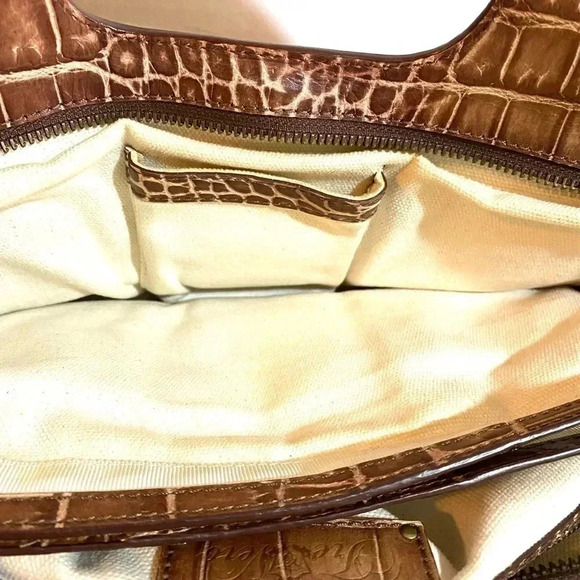 Tre vero print straw croc cellulose bag - Picture 8 of 14